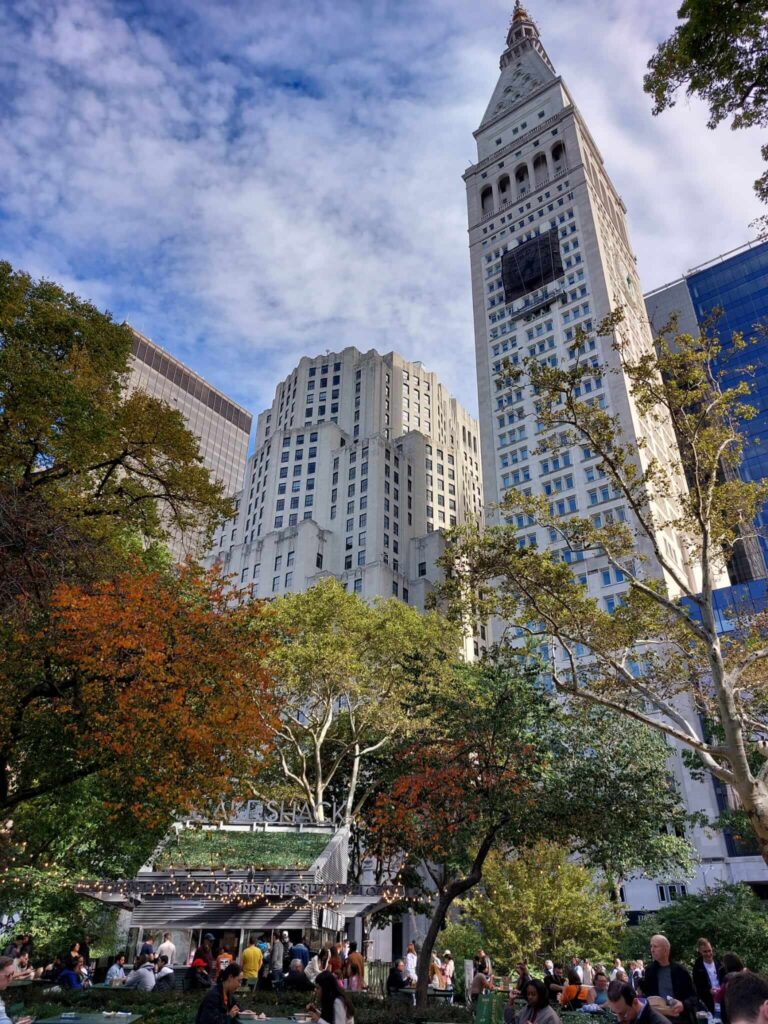 New York Madison Square Park Shake Shack Empfehlung
