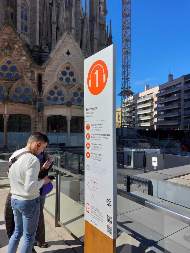 Sagrada Familia, Station Audioguide