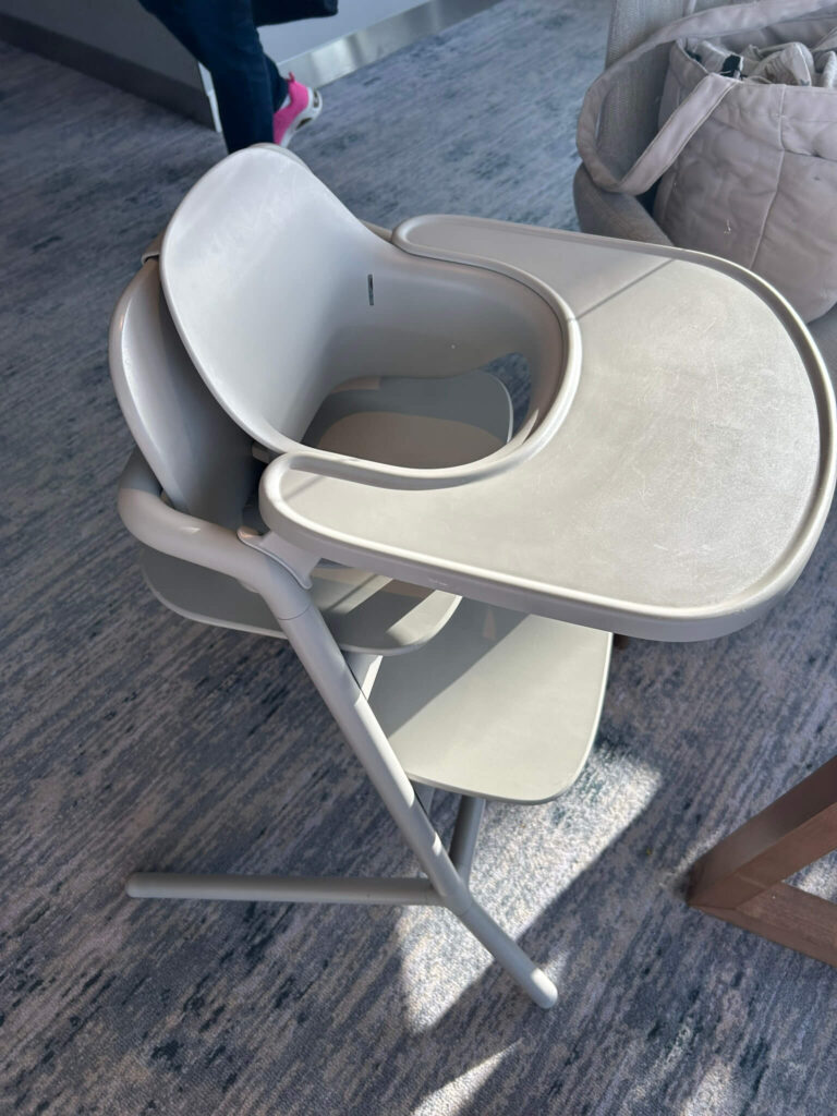 Baby Hochstuhl in den Restaurants der Mein Schiff Relax