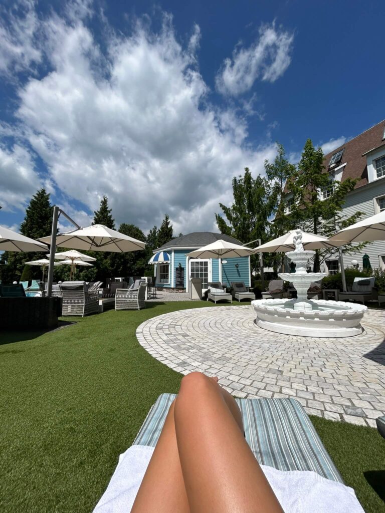 Hotel Bell Rock Außenbereich Pool Europapark