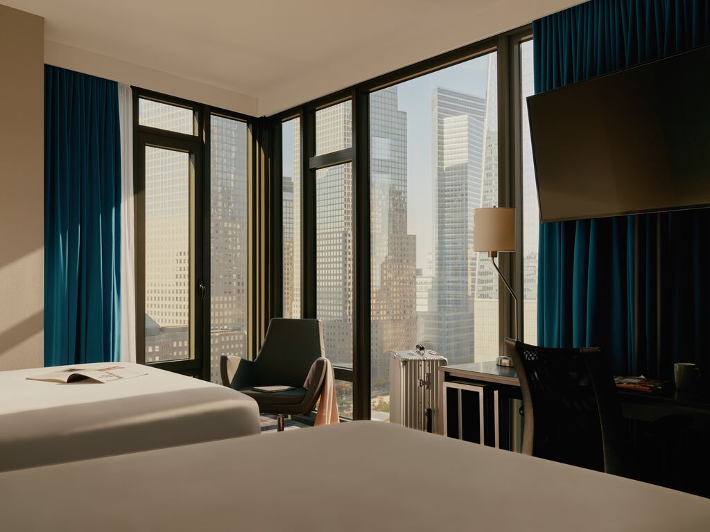 Hotel The Cloud One New York - Zimmer mit Ausblick auf das One World Trade Center