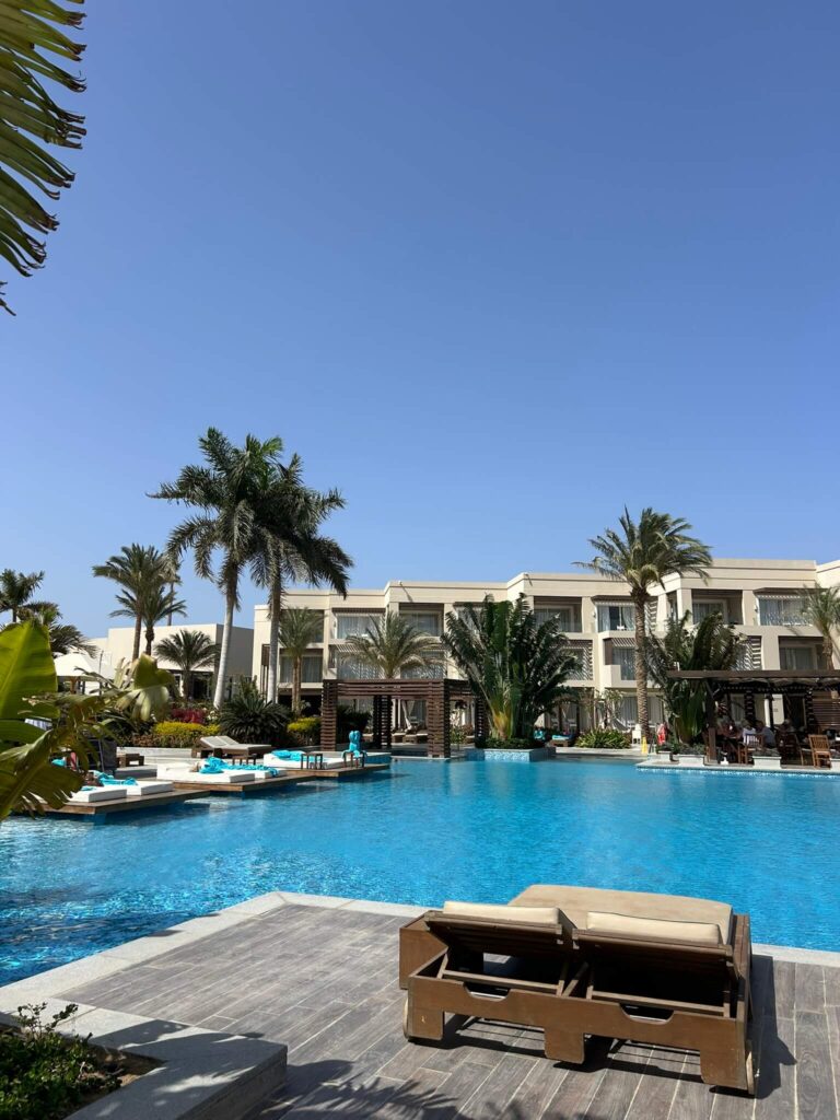 Review Steigenberger Ras Soma - Pool